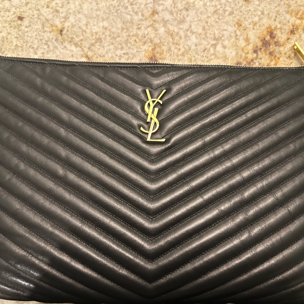 Ysl extra large wristlet